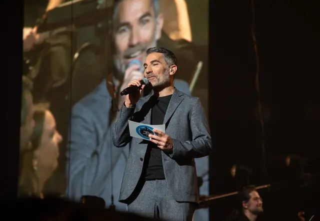 Night of the Proms Oberhausen 2025/ Moderation Marcus Fahn Foto:niveau-klatsch | Foto: NIVEAU-KLATSCH