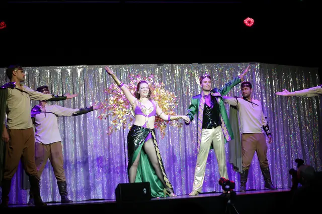 Die Show unter dem Motto: „Mysteria – Das Reich hinter der magischen Tür“ wurde von Prinzessin Sarah I. und Prinz Matthias II. angeführt.  | Foto: Tim Widmann