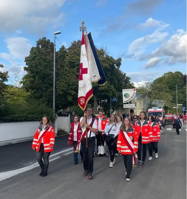 JRK und Bereitschaft bei der Volksfesteröffnung