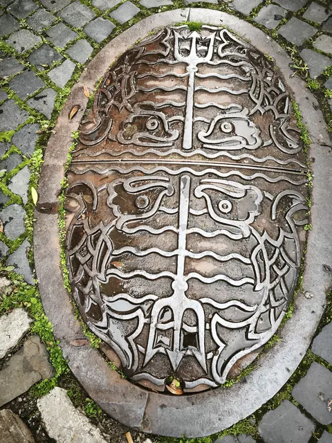 Interessanter Kanaldeckel | Foto: Shima Mahi