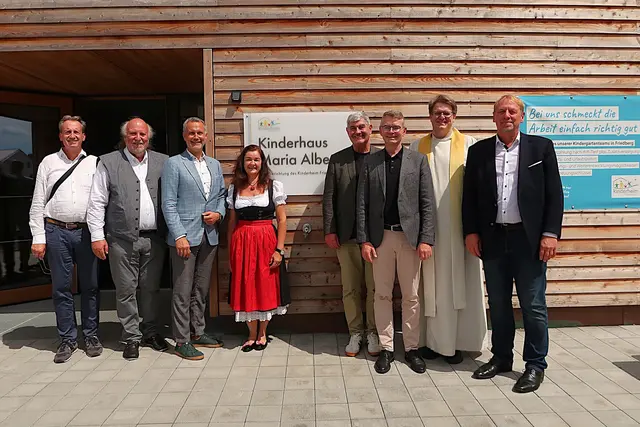 Das neue Kinderhaus Maria Alber wurde eingeweiht | Foto: Dagmar Weindl