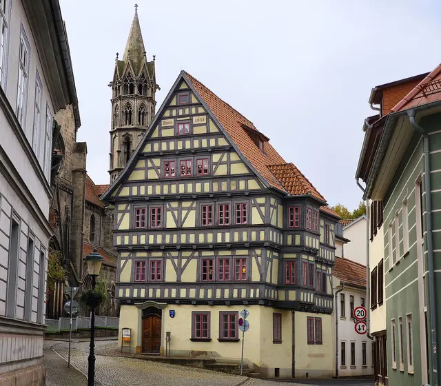 Schönes Fachwerkhaus in Arnstadt | Foto: Shima Mahi