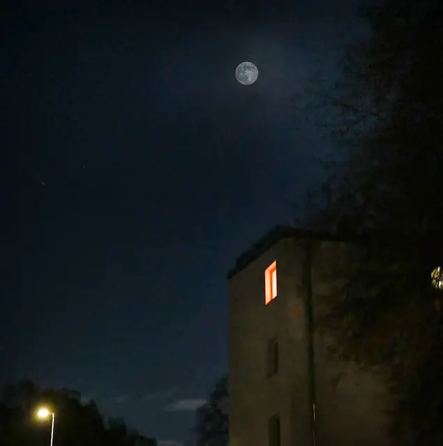 Der Supervollmond über Hannover