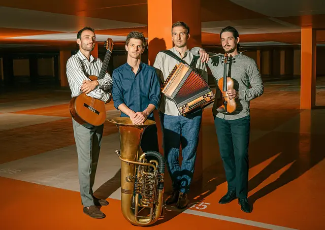 Das Beste aus Volksmusik, Jazz, Musik aus aller Welt und Klassik mit pulsierenden Rhythmen bietet die Formation "Maxjoseph". | Foto: Jessica Elsner