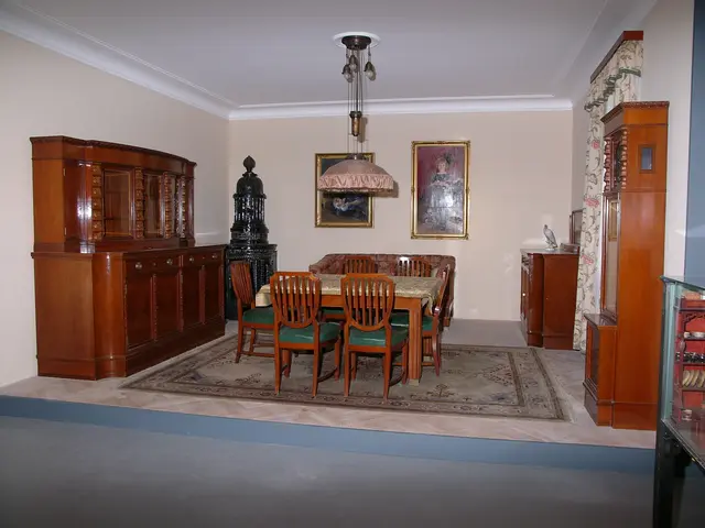 Bürgerlich eingerichtetes Zimmer im Stadtmuseum.