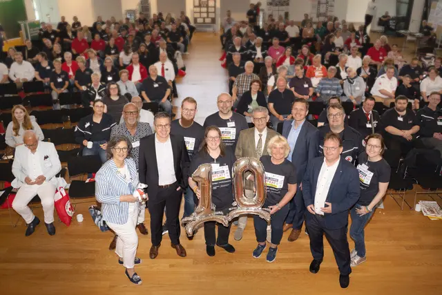 Am 10. Mai 2025 fand der 10. Freiwilligen- &amp; Ehrenamtstag in Münster statt. Diese Veranstaltung dient der Wertschätzung und Förderung des Ehrenamts im DRK-Landesverband Westfalen-Lippe.  | Foto: Jonas Westermeyer / DRK-Landesverband Westfalen-Lippe