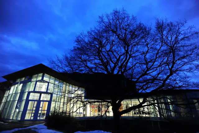 Eröffnung Stadthalle Gersthofen mit Kultusminister Hans Zehetmeier im Oktober 1995. | Foto: Stadt Gersthofen (Marcus Merk)