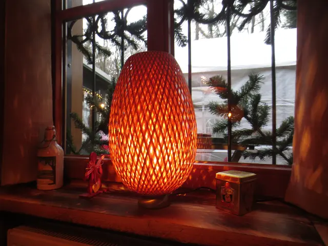 Statt Kerze stand die beleuchtete Lampe da, sehr schön ,und das in jedem Fenster.