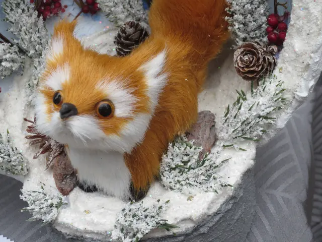 Auch niedlich dieses kleine Eichhörnchen.