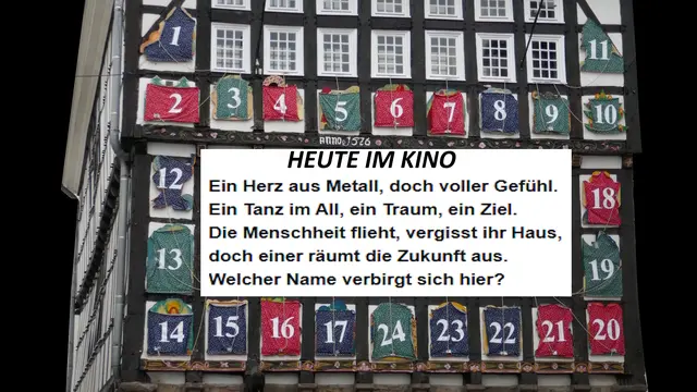 Susanne - 1 Punkt - WALL-E
Der Letzte räumt die Erde auf.