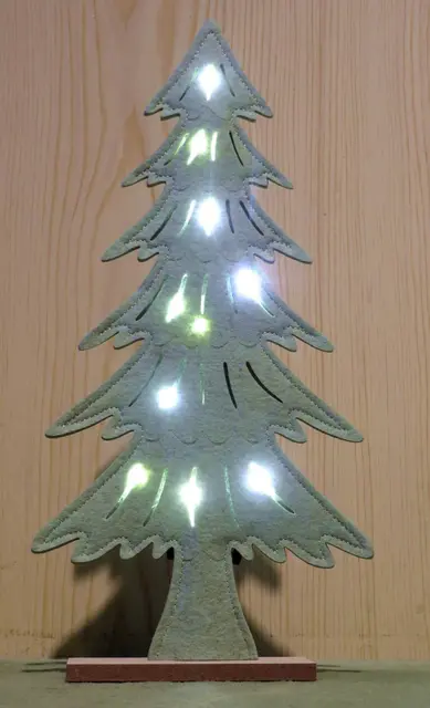 Filzbaum mit Beleuchtung