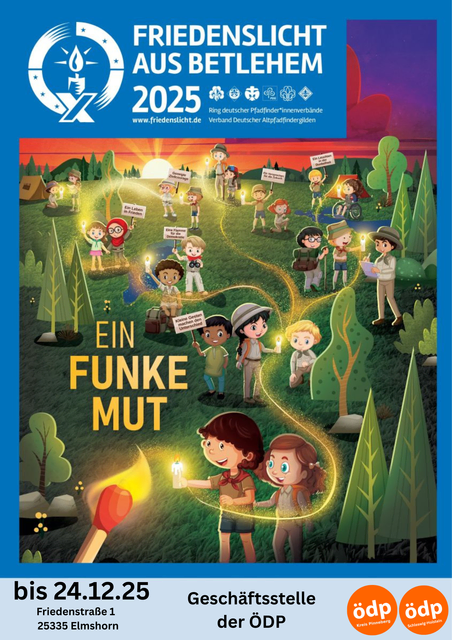 Foto: Friedenslicht und Rüsthaus