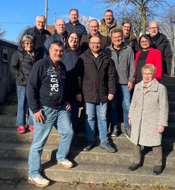 Foto: Diese Frauen und Männer kandidieren für den SPD Meitingen und wollen in den Marktgemeinderat. (Foto: SPD Meitingen)