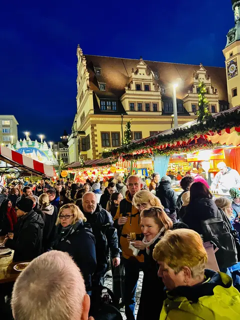 Weihnachtsmarkt Leipzig - Marktplatz  | Foto: SG Sehnde / jr