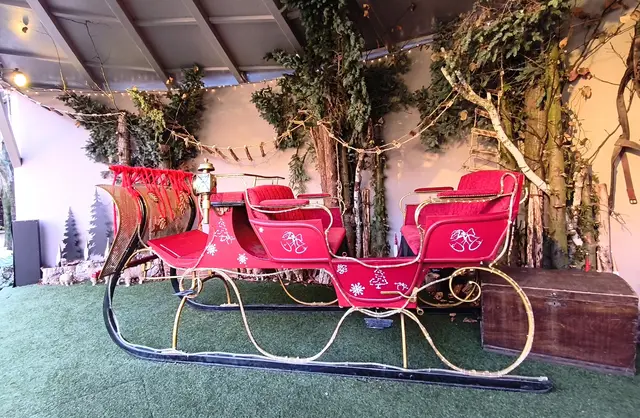 ein wunderschöner Schlitten