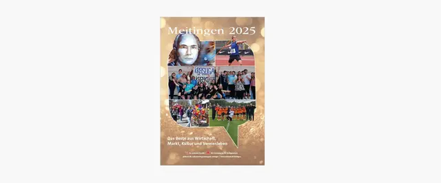 Die Fotos auf der Titelseite des Jahrbuches stammen von Peter Heider (Graffiti Dr. Max Metzger und Sommerfest), TSV Meitingen (Aufstieg der Volleyballerinnen), Sportfotograf Theo Kiefner (Speerwurf Marie Sattler) und von der Mittelschule Meitingen (Meisterschaft Fußballerinnen).