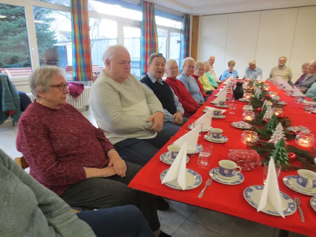 Noch einmal der schöne Tisch.