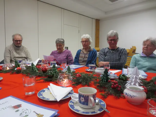 Das Kaffee trinken ist zu Ende.