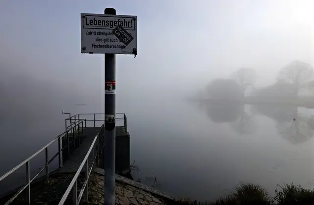 Innerhalb weniger Minuten lüftet sich der Nebel