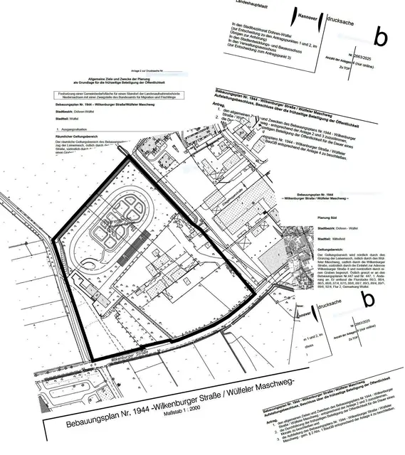 Die Unterlagen zum Bebauungsplan-Entwurf für die alte Radrennbahn kamen verspätet beim Bezirksrat an.