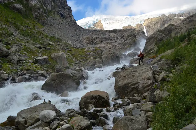 Allein ist man auch in der grandiosen Natur Norwegens, fernab der üblichen Wege. | Foto: Kurt Wolter