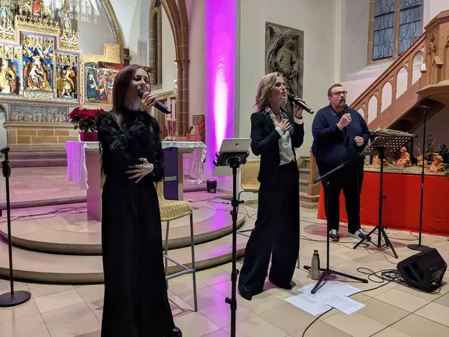 Pauline, Bianca App und Thomas Stieben