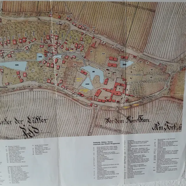 alte Kartevon Wennigsen Wittlich Druck um 1751 | Foto: Winfried Gehrke