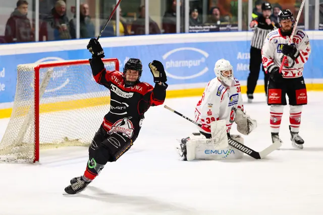 Marco Riedl belohnt sich mit dem 5:1 für seine starke Leistung und freut sich zu Recht über seinen Treffer.
 | Foto: Dietmar Ziegler