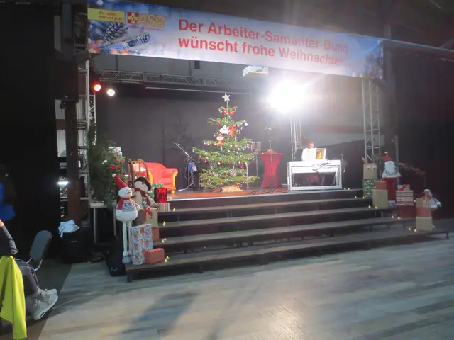 Ein schöner Auftakt von dem Arbeiter-Samariter Bund, zu Weihnachten.