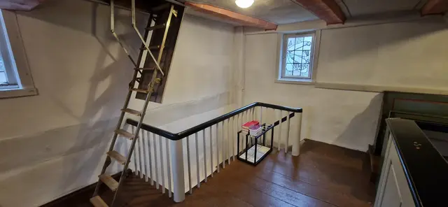 Der Weg zum Dachboden