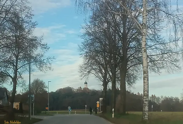 Anfahrt auf Maria Beinberg. | Foto: Iris Alefelder