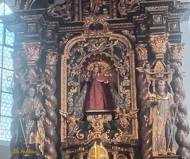 Hochaltar mit der Marienfigur | Foto: Iris Alefelder