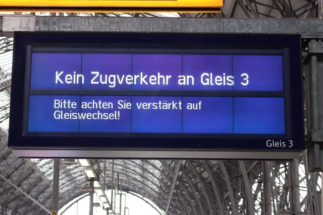 Kein Zugverkehr wegen Bohrarbeiten