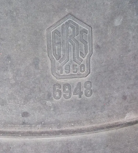 Gießermarke: Gebrüder Rincker in Sinn 1950