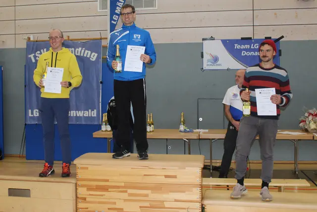 Andreas Beck holt Platz 1 und Florian Mittel wird Dritter