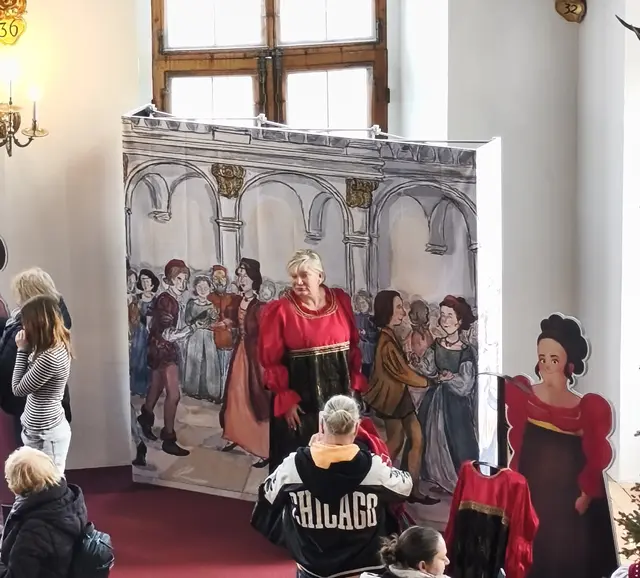 Ball mit Kleinröschen