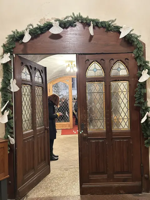 Eingangsbereich der Kirche 