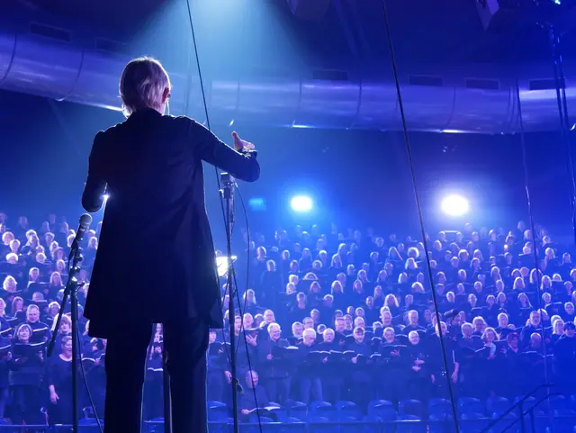 Aufführung am 20.12.25 in der Volkswagen Halle Braunschweig.
Foto: Stiftung Creative Kirche | Foto: Stiftung Creative Kirche