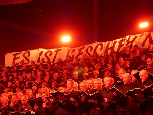 Aufführung am 20.12.25 in der Volkswagen Halle Braunschweig.
Foto: Stiftung Creative Kirche | Foto: Stiftung Creative Kirche