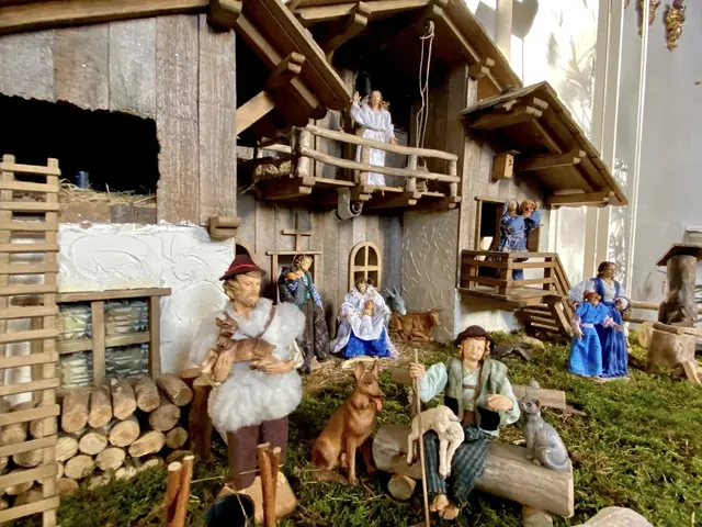 Die Krippe in der Filialkirche Sankt Stefan in Friedberg Süd kann man heuer zum Beispiel nach dem Patroziniumsgottesdienst am 26.12. um 10:15 Uhr sehen.  | Foto: P. Steffen Brühl