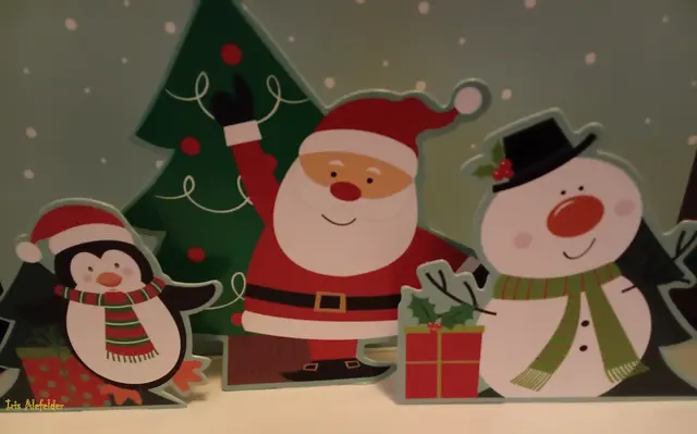 Eine Weihnachtskarte | Foto: Iris Alefelder