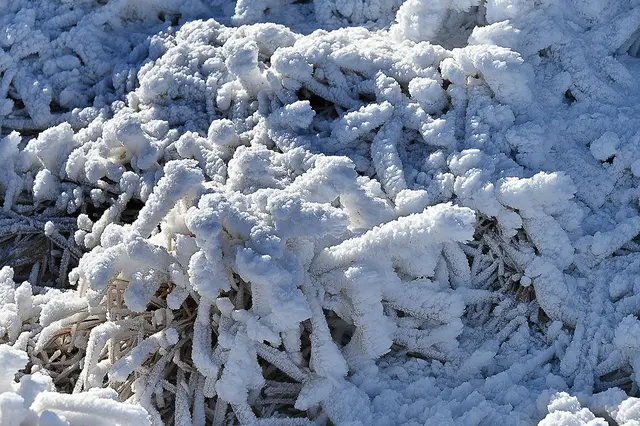 Eisige Landschaften auf dem Gipfel des Brockens