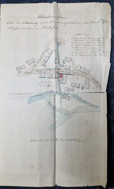 Lageplan Mühle Hatzfeld