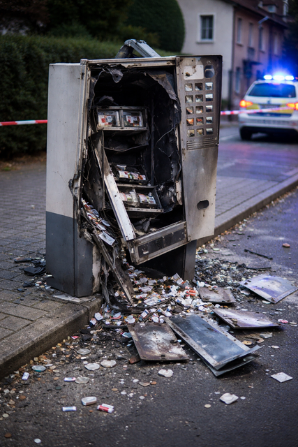 (Symbolbild) Unheimliche Automaten-Sprengungen erschüttern Köln | Foto: Frei von Rechten Dritter 