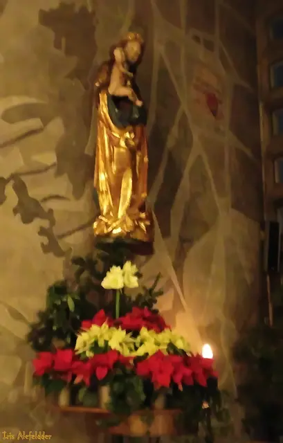 Die Madonna ist von Jörg Syrlin d.J. aus dem Jahre 1510. | Foto: Iris Alefelder