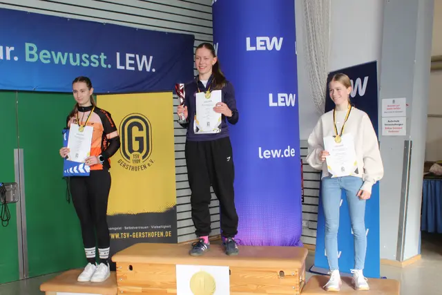 Siegerehrung Lisa Bunk