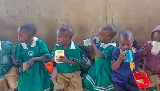 Schulspeisung | Foto: Fr. Joseph Sserunjogi