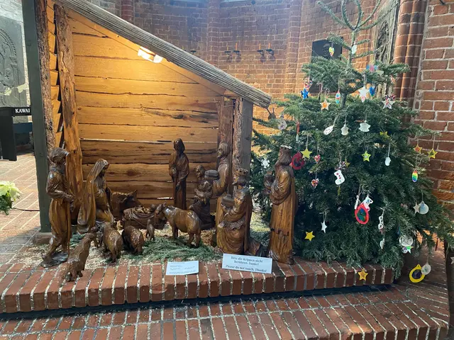 Die Krippe in der Marktkirche