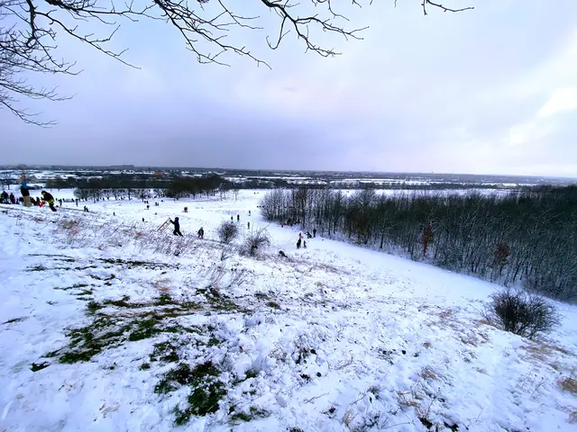 Wir mussten aufpassen nicht angefahren zu werden.