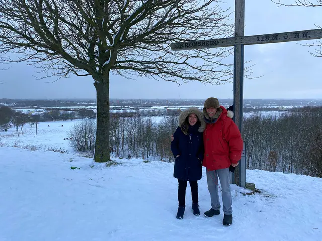 Zum Schluss das Foto mit dem Gipfelkreuz.